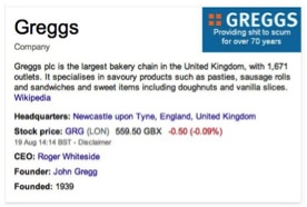 Greggs unofficial slogan